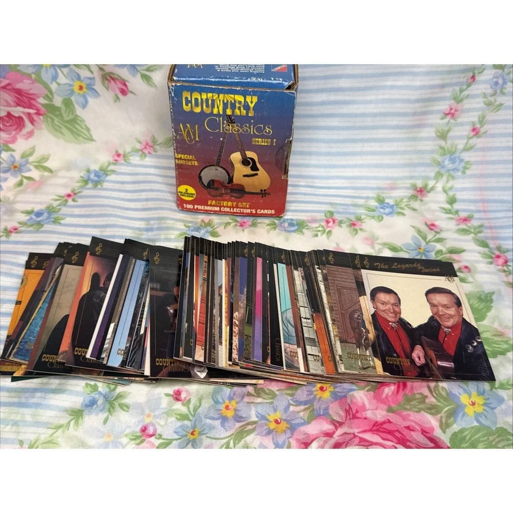 1992 ACM Country Classics Series I Factory Set 98 Collector Cards, Missing 2‎